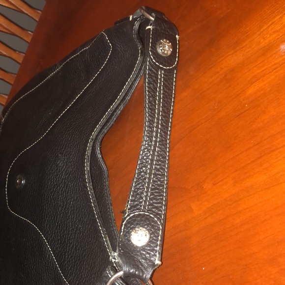 Vintage Michael Kors Bags | Michael Kors Black Leather Hobo preloved - Picture 11 of 15